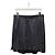 Thom Browne Minirock aus grauem Woll-Twill mit Falten Braun