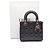 Dior Borsa Lady Christian Cannage Small Nero - vista 8