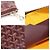 Clutch Senat MM in tela Goyard bordeaux Rosso - vista 7