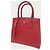 Prada Rote Saffiano Lux Tote Schultertasche - Ansicht 2