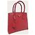 Prada Rote Saffiano Lux Tote Schultertasche - Ansicht 3