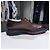 Louis Vuitton Mocassino Derby Clipper in pelle di vitello Cognac Brown Marrone - vista 6