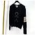 Thom Browne Diagonal Armband Mr. Tom Merinowolle Cardigan Schwarz - Ansicht 4