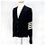 Thom Browne Diagonal Armband Mr. Tom Merinowolle Cardigan Schwarz - Ansicht 5