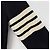 Thom Browne Diagonal Armband Mr. Tom Merinowolle Cardigan Schwarz - Ansicht 7