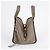 Loewe Bolsa Hammock compacta em pele de vitelo de grão macio Marrom - vista 12