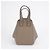 Loewe Bolsa Hammock compacta em pele de vitelo de grão macio Marrom - vista 13