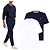 Brunello Cucinelli Double Layer Stitch T-Shirt with Logo Embroidery Blue