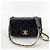 Chanel Mini borsa flap in pelle di vitello Classic Pearl Nero - vista 2