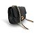 Chanel Mini borsa flap in pelle di vitello Classic Pearl Nero - vista 4