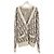 Dior Oblique Jacquard-Cardigan in Beige Braun