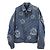 Dior Denim Tears Oblique Denim Blouson Blau