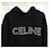 Céline Kapuzenpullover mit Strass Schwarz  - Ansicht 4