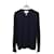 Thom Browne Navy Three Stripe Wool Knit Blue  - view 1