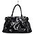 Salvatore Ferragamo Borsa a tracolla in smalto nero