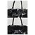 Salvatore Ferragamo Borsa a tracolla in smalto nero - vista 4