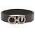 Salvatore Ferragamo Gancini Men's Reversible Belt (Pre-cutting) Black - view 2