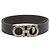 Salvatore Ferragamo Gancini Men's Reversible Belt (Pre-cutting) Black - view 3