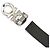 Salvatore Ferragamo Gancini Men's Reversible Belt (Pre-cutting) Black - view 6