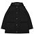 Burberry Parka de nylon acolchoado para mulher Preto - vista 3