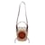 Chloé Mini borsa a secchiello Horse Medal Marrone  - vista 3