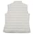 Moncler Gesteckte Weste mit Logo-Patch Weiß  - Ansicht 4
