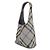 Burberry Piccola borsa a tracolla in maglia a quadri - vista 4
