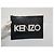 Kenzo Clutch de couro com logo Preto - vista 2
