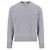 Thom Browne Rundhals-Pullover aus Merinowolle-Strick mit RWB auf der Rückseite Braun