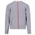 Thom Browne Rundhals-Pullover aus Merinowolle-Strick mit RWB auf der Rückseite Braun - Ansicht 4