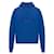 Saint Laurent Kapuzenpullover mit Logo Blau  - Ansicht 1