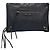 Balenciaga Pochette Classic Motor avec accents dorés Noir