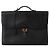 Hermès Sac à main Sacre De Peche Black avec détails Gold Tone Noir