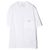 Prada Kurzärmeliges Baumwoll-T-Shirt mit Nylon-Tasche Silber - Ansicht 4