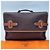 Hermès Valigetta Officier Buena Ventura MM Toile Marrone - vista 2