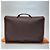 Hermès Valigetta Officier Buena Ventura MM Toile Marrone - vista 7