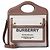 Burberry Pocket Mini Canvas Tote Bag mit Lederbesatz Mehrfarben - Ansicht 2