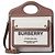 Burberry Pocket Mini Canvas Tote Bag mit Lederbesatz Mehrfarben - Ansicht 9