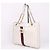 Gucci Borsa a tracolla bianca Laza Tiger Head Bianco - vista 4