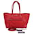 Prada Borsa Tote e Borsa a Spalla Vitelio Phoenix Medium Rosso  - vista 1