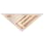 Hermès Bufanda triangular de doble cara Naranja  - vista 5