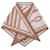 Hermès Bufanda triangular de doble cara Naranja  - vista 9