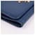 Prada Vitello Move Blue Klappbörse Blau - Ansicht 7