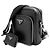 Prada Pochette Triangle Logo in pelle - Borsa a tracolla - vista 2
