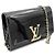 Louis Vuitton Sac bandoulière Vernis Louise Noir - vue 3