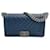 Chanel Borsa Caviar Boy Medium Blu  - vista 1