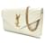 Saint Laurent Borsa a tracolla con catena Monogram Bianco - vista 2