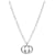 Gucci Interlocking Silberhalskette  - Ansicht 2