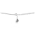 Dior Collana Ribbon CD Argento  - vista 4