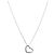 Tiffany & Co Colar Open Heart em prata
